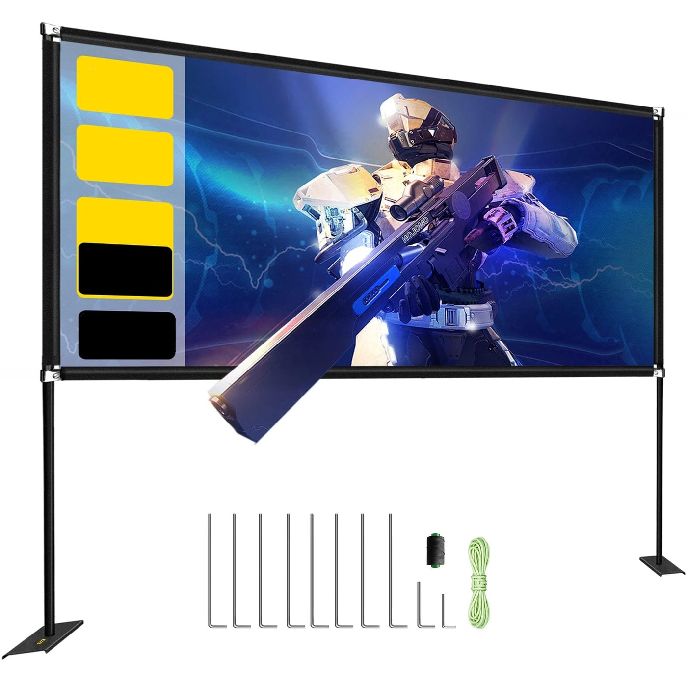 Projector Screen - Outdoor Projector Screen - Outdoor Movie Screen