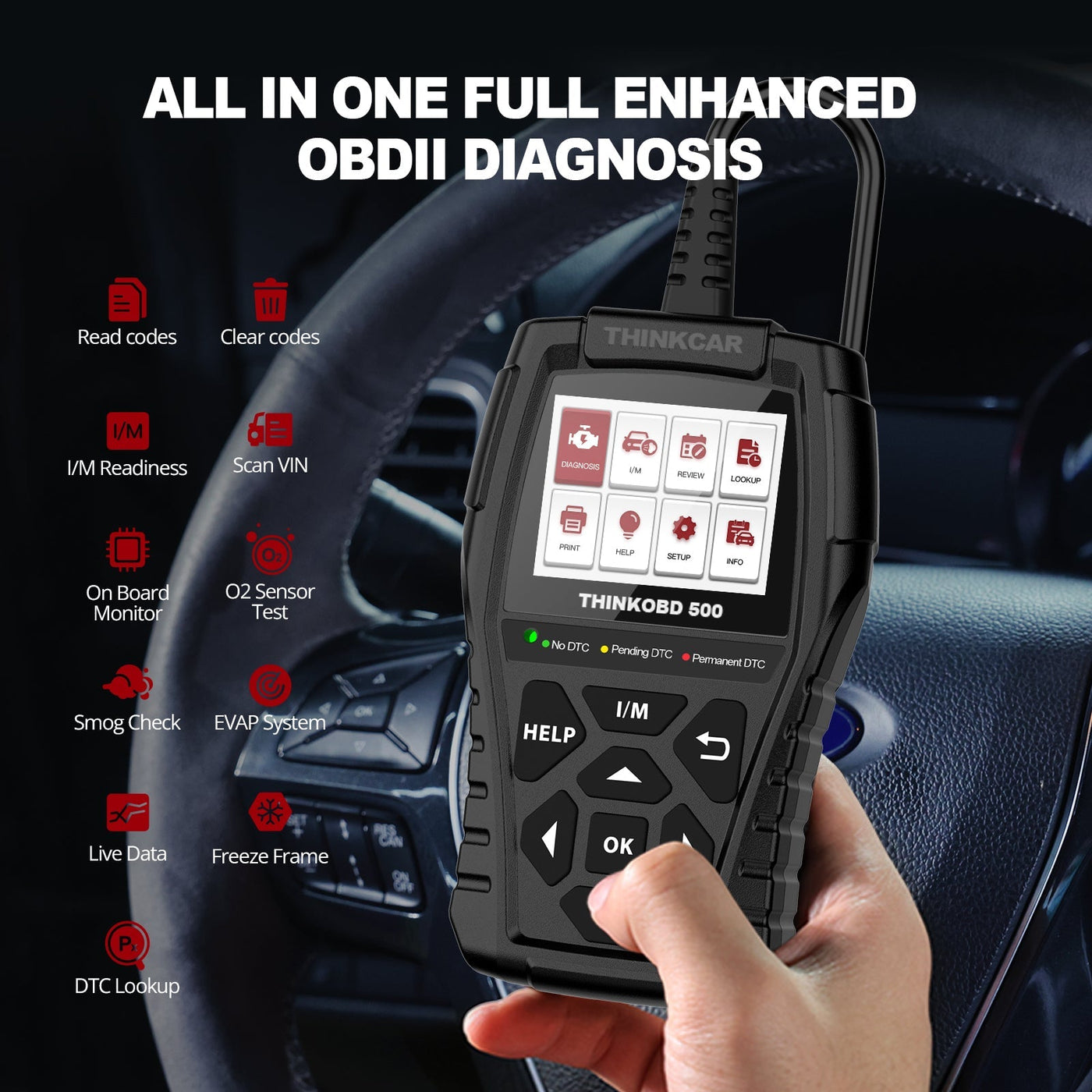 OBD2 Scanner - Obd Reader - Car Code Reader