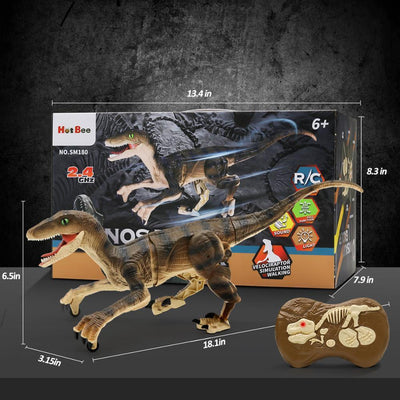 Raptor Dinosaur - Remote Control Dinosaur - Velociraptor