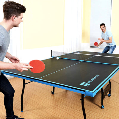 Ping Pong Tennis Foldable Table With Paddles and Balls