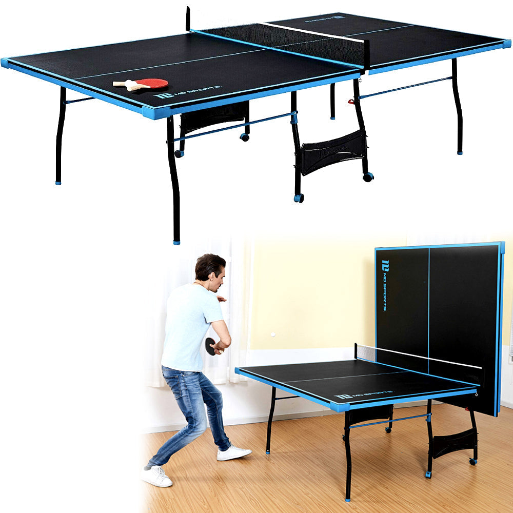 Ping Pong Tennis Foldable Table With Paddles and Balls