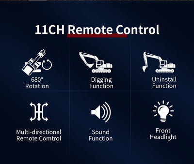 Rc Excavator - Remote Control Excavator - Rc Excavator Hydraulic