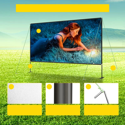 Projector Screen - Outdoor Projector Screen - Outdoor Movie Screen