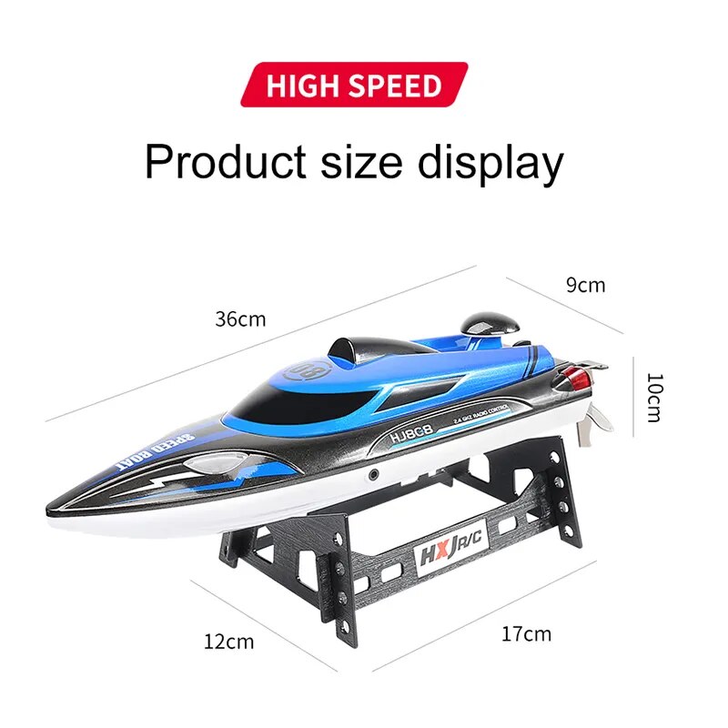 Rc Boat - Remote Control Boat - High Speed Remote Control Racing Ship