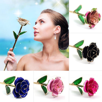 Preserved 24k Rose Gold - Rose Flower - Rose Gift