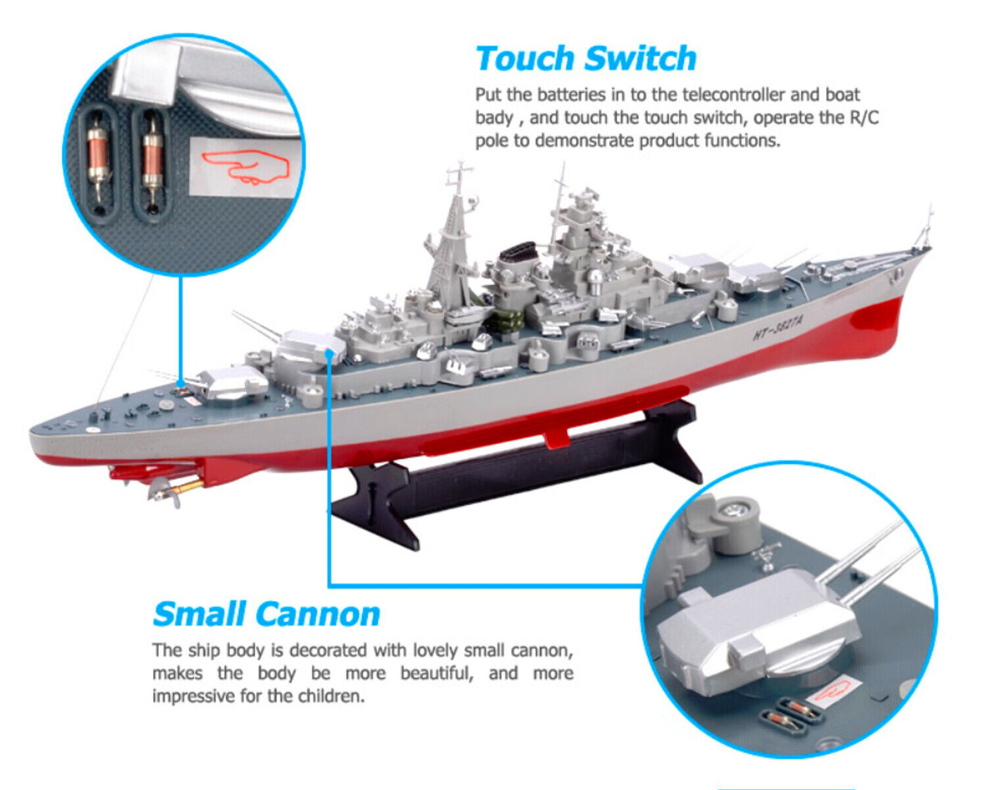 RC Battleship - Radio Control Battleships - RC Boat