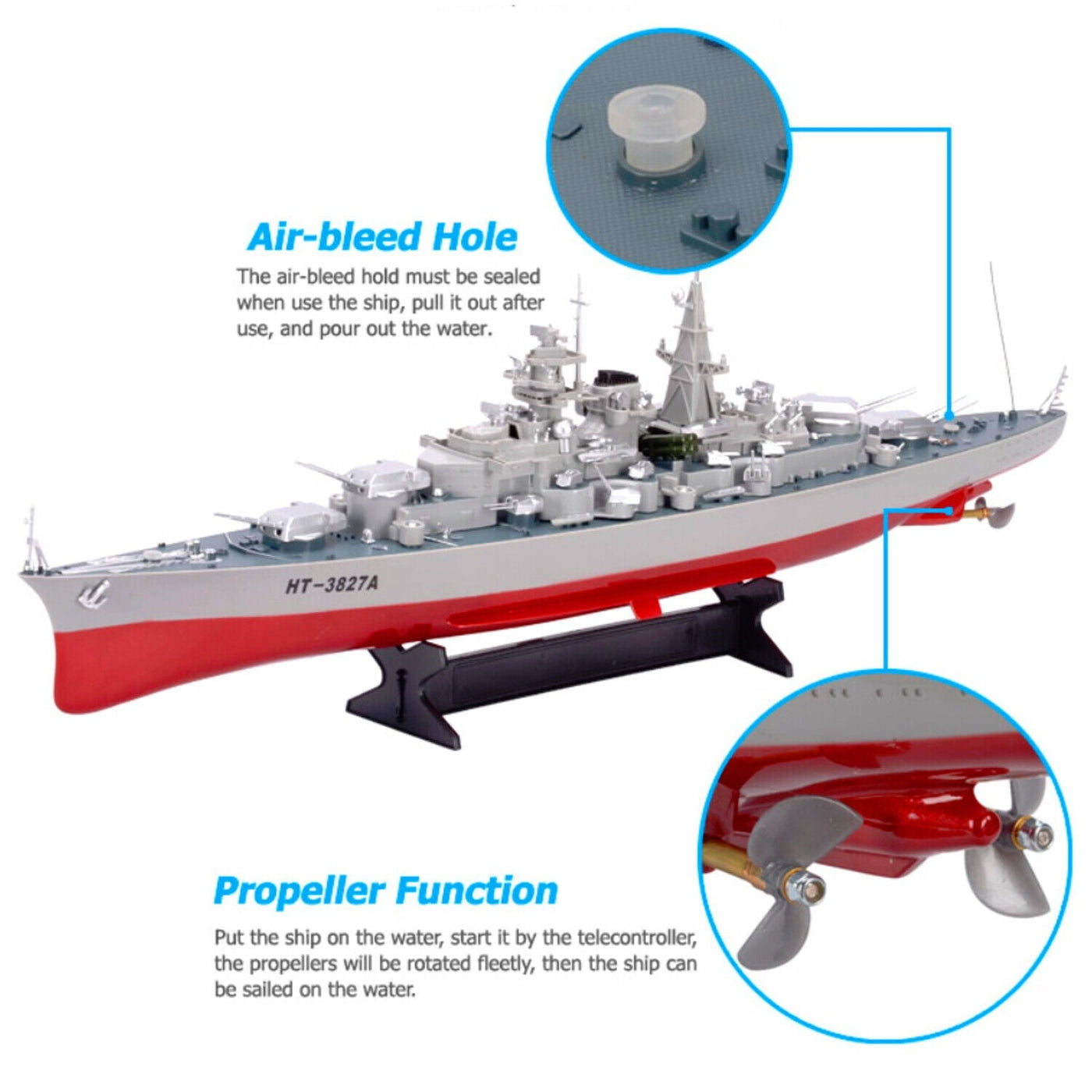 RC Battleship - Radio Control Battleships - RC Boat